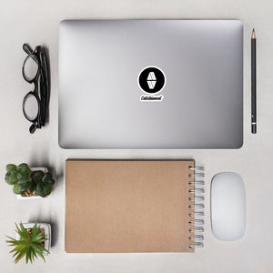 AV Black Bubble-free Stickers
