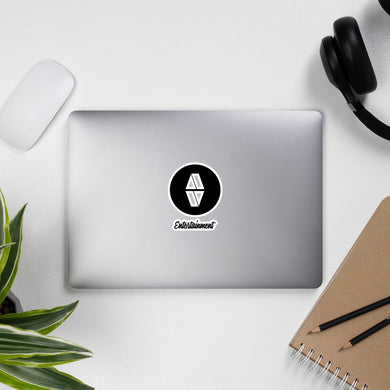 AV Black Bubble-free Stickers