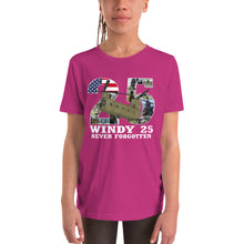 Load image into Gallery viewer, Windy 25 - 2 Youth Unisex Short Sleeve T-Shirt