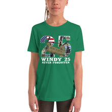 Load image into Gallery viewer, Windy 25 - 2 Youth Unisex Short Sleeve T-Shirt