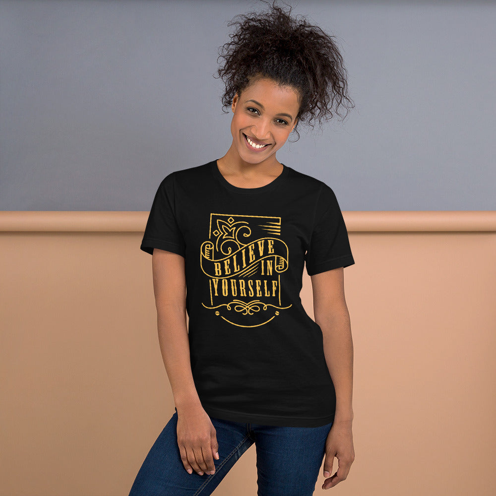 Believe-Bella-Canvass-Short-Sleeve Unisex T-Shirt