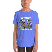 Load image into Gallery viewer, Windy 25 - 1 Youth Short Sleeve T-Shirt