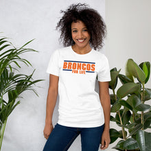 Load image into Gallery viewer, Broncos 3 Bella-Canvas Short-Sleeve Unisex T-Shirt