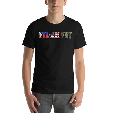 Fil-Am Vet Bella+Canvas Short-Sleeve Unisex T-Shirt
