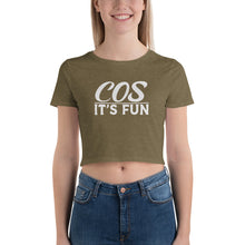 Load image into Gallery viewer, Colorado Springs-4 Bella+Canvas Women’s Crop Tee