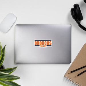 Broncos Bubble-free stickers