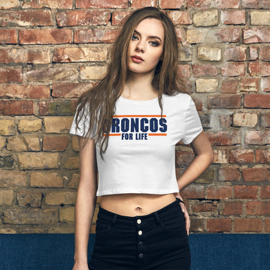Broncos Women’s Crop Tee