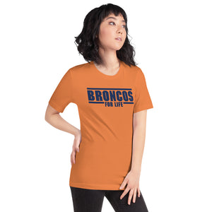 Broncos 1 Bella-Canvas Short-Sleeve Unisex T-Shirt