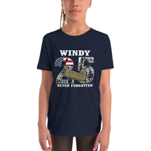 Load image into Gallery viewer, Windy 25 - 1 Youth Short Sleeve T-Shirt