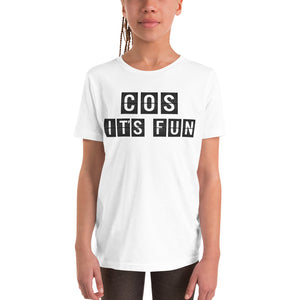 COS It's Fun Youth Short Sleeve T-Shirt