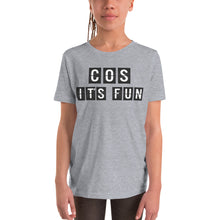 Load image into Gallery viewer, COS It&#39;s Fun Youth Short Sleeve T-Shirt