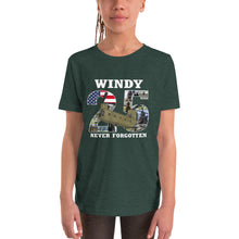 Load image into Gallery viewer, Windy 25 - 1 Youth Short Sleeve T-Shirt
