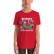 Load image into Gallery viewer, Windy 25 - 1 Youth Short Sleeve T-Shirt