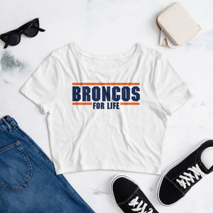 Broncos Women’s Crop Tee