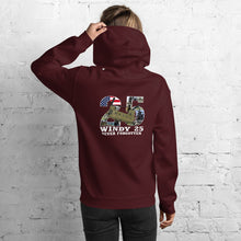 Load image into Gallery viewer, Windy 25 - 2 (Back only) Unisex Hoodie