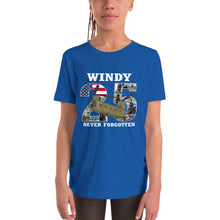Load image into Gallery viewer, Windy 25 - 1 Youth Short Sleeve T-Shirt
