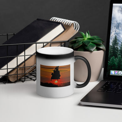 CH-47 Chinook Matte Black Magic Mug