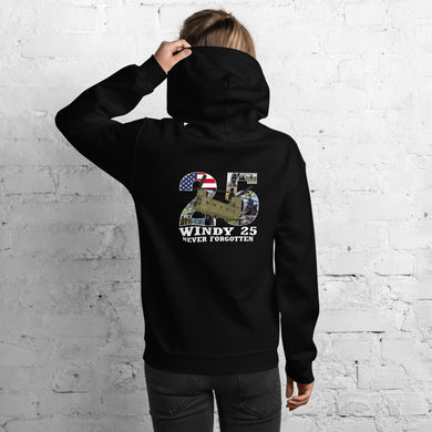 Windy 25 - 2 (Back only) Unisex Hoodie