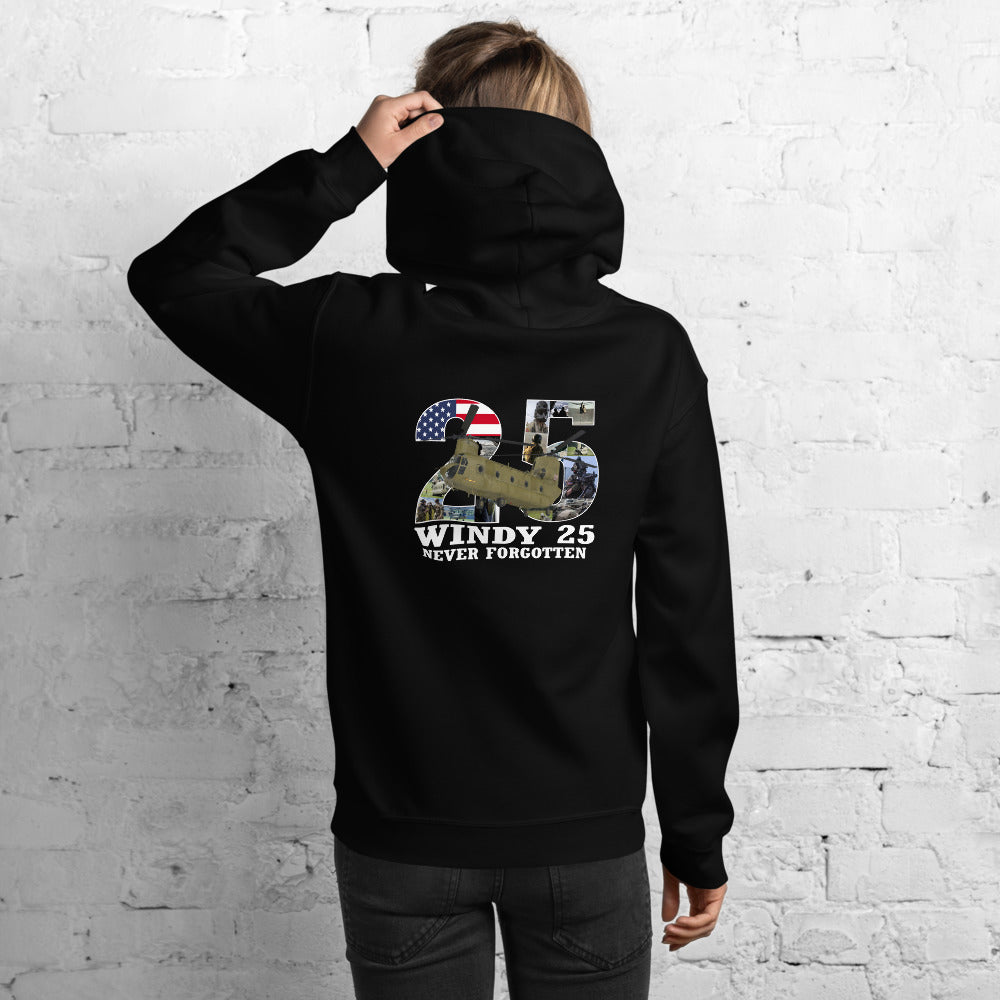 Windy 25 - 2 (Back only) Unisex Hoodie