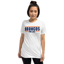 Load image into Gallery viewer, Broncos 3 Short-Sleeve Gildan Unisex T-Shirt