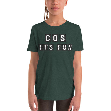 COS It's Fun Youth Short Sleeve T-Shirt