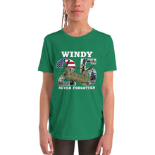 Load image into Gallery viewer, Windy 25 - 1 Youth Short Sleeve T-Shirt
