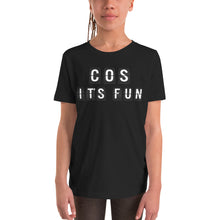Load image into Gallery viewer, COS It&#39;s Fun Youth Short Sleeve T-Shirt