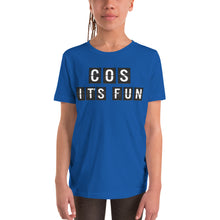 Load image into Gallery viewer, COS It&#39;s Fun Youth Short Sleeve T-Shirt