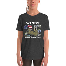 Load image into Gallery viewer, Windy 25 - 1 Youth Short Sleeve T-Shirt