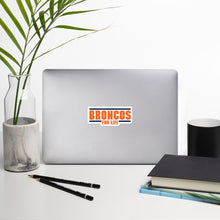 Load image into Gallery viewer, Broncos Bubble-free stickers