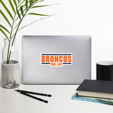 Load image into Gallery viewer, Broncos Bubble-free stickers