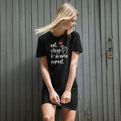 K-Drama Organic 1 Cotton T-Shirt Dress