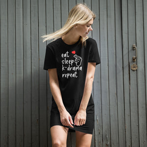 K-Drama Organic 1 Cotton T-Shirt Dress