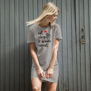 K-Drama Organic 2 Cotton T-Shirt Dress