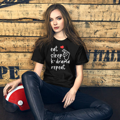 K-Drama Bella+Canvas 1 Short-Sleeve Unisex T-Shirt