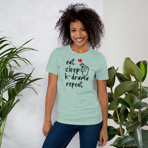 K-Drama Bella+Canvas 2 Short-Sleeve Unisex T-Shirt