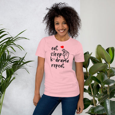 K-Drama Bella+Canvas 2 Short-Sleeve Unisex T-Shirt