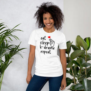 K-Drama Bella+Canvas 2 Short-Sleeve Unisex T-Shirt
