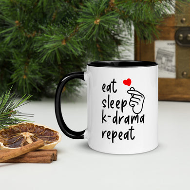 K-Drama Mug with Color Inside