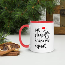 Load image into Gallery viewer, K-Drama Mug with Color Inside