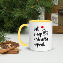 Load image into Gallery viewer, K-Drama Mug with Color Inside