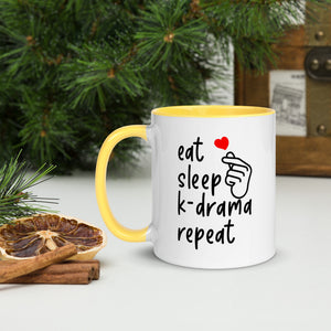 K-Drama Mug with Color Inside