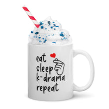 Load image into Gallery viewer, K-Drama White Glossy Mug
