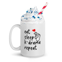 Load image into Gallery viewer, K-Drama White Glossy Mug