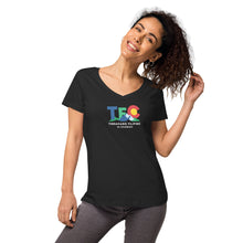 Load image into Gallery viewer, TFC Women’s Fitted V-neck 1 T-shirt