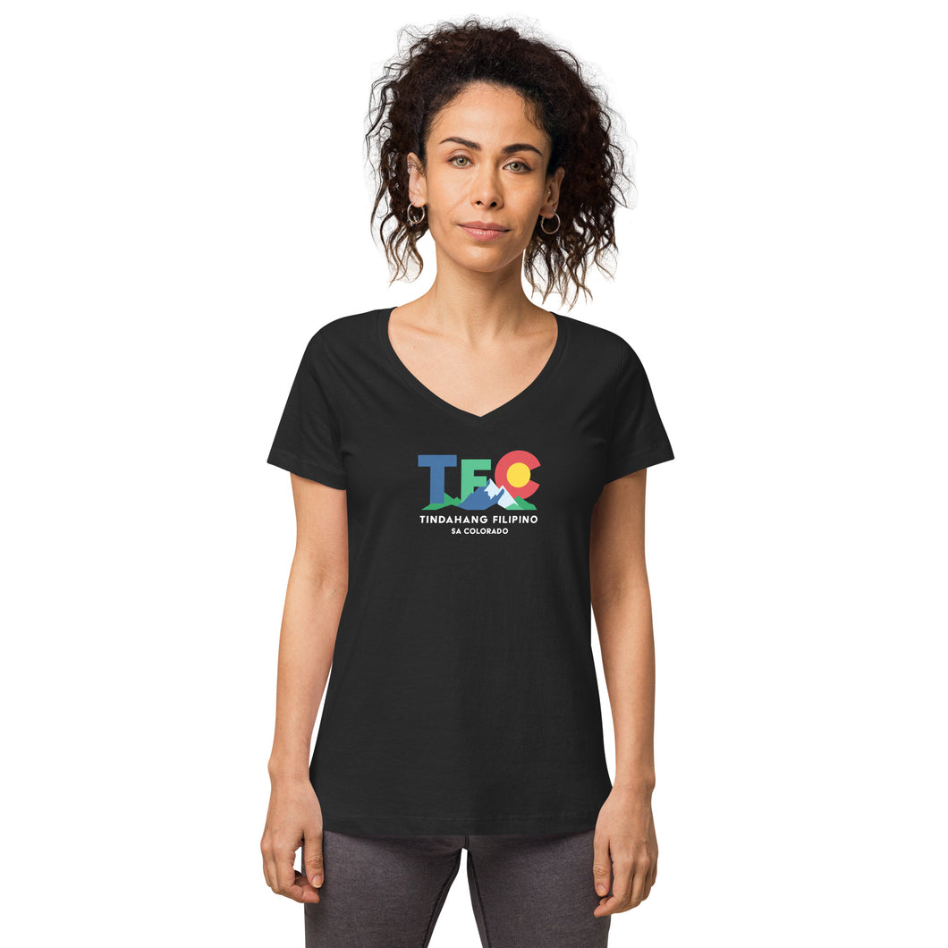 TFC Women’s Fitted V-neck 1 T-shirt