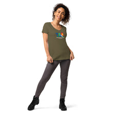 Load image into Gallery viewer, TFC Women’s Fitted V-neck 1 T-shirt