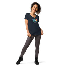 Load image into Gallery viewer, TFC Women’s Fitted V-neck 1 T-shirt
