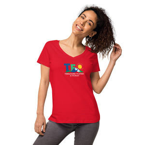 TFC Women’s Fitted V-neck 1 T-shirt