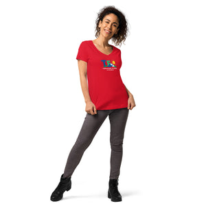 TFC Women’s Fitted V-neck 1 T-shirt